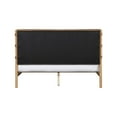 thumbnail image 5 of Meridian Furniture Asher Cognac Vegan Leather King Bed, 5 of 7