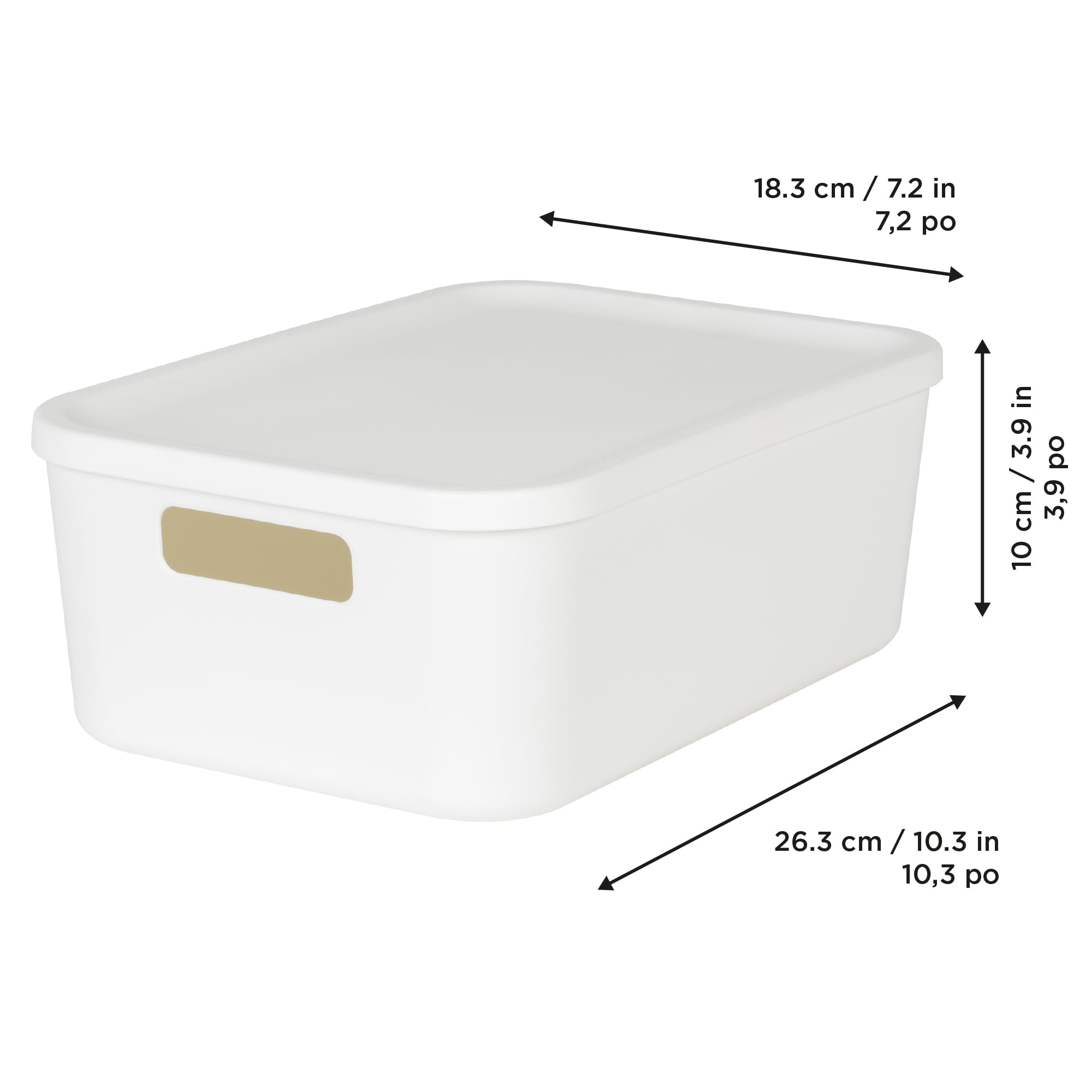 Neatfreak Kids Small Lidded Storage Box, BLUE