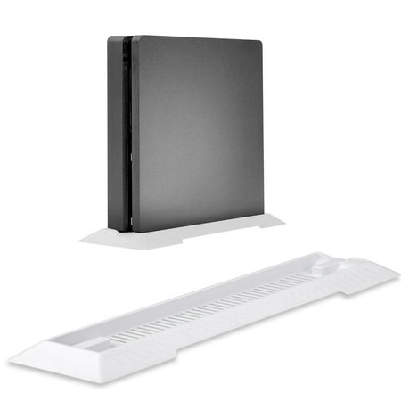 PS4 Slim Vertical Stand for Playstation 4 Slim with Built-in Cooling Vents and Non-Slip