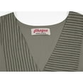 thumbnail image 7 of Phagun Indo WesternSolid Kurti For Women's V-Neck W/ Side Slit Indian Traditional Wear, 7 of 7