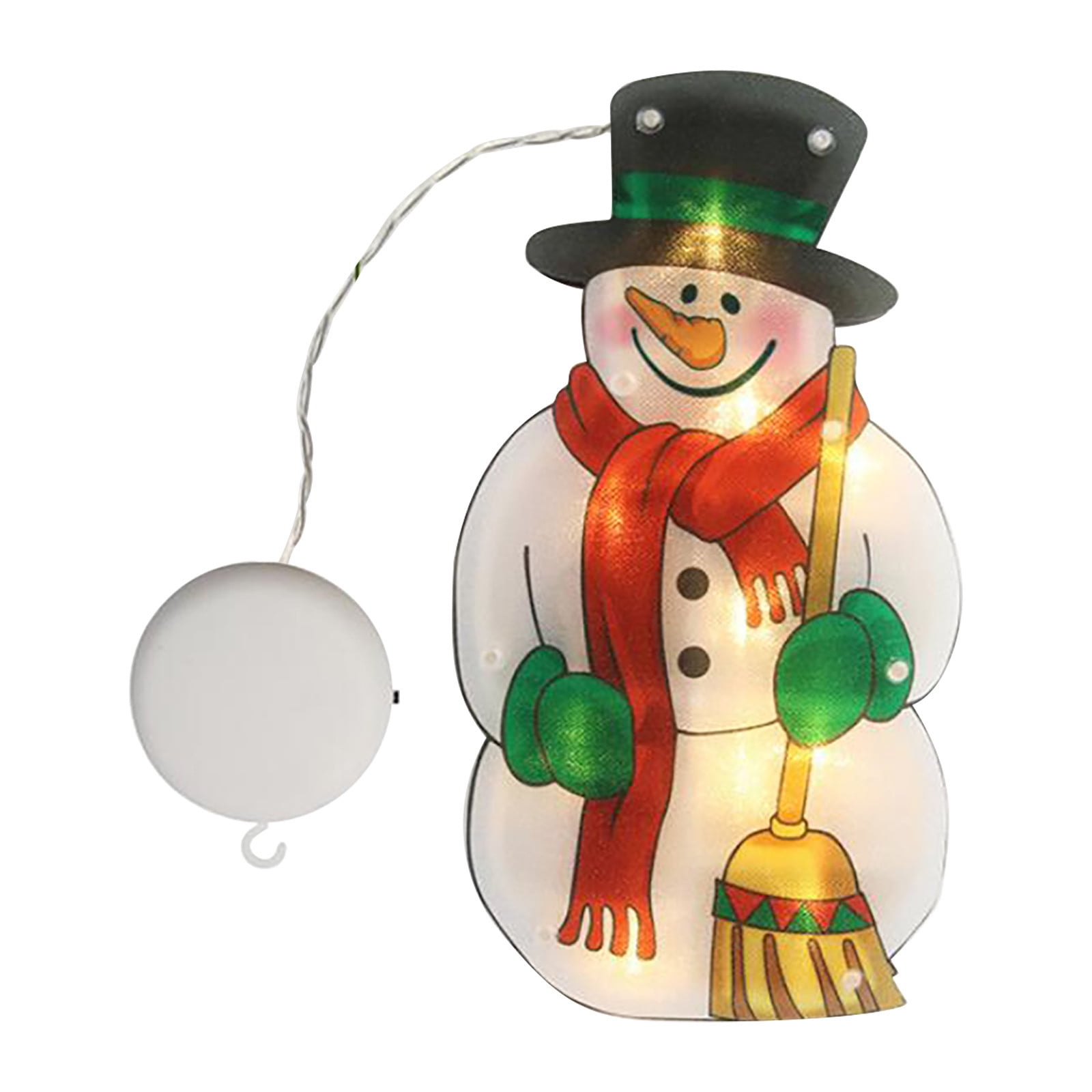OAVQHLG3B Lighted Christmas Window Silhouette Decorations Christmas