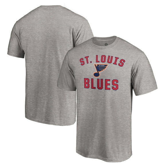 Men's Heather Gray St. Louis Blues Special Edition Victory Arch T-Shirt