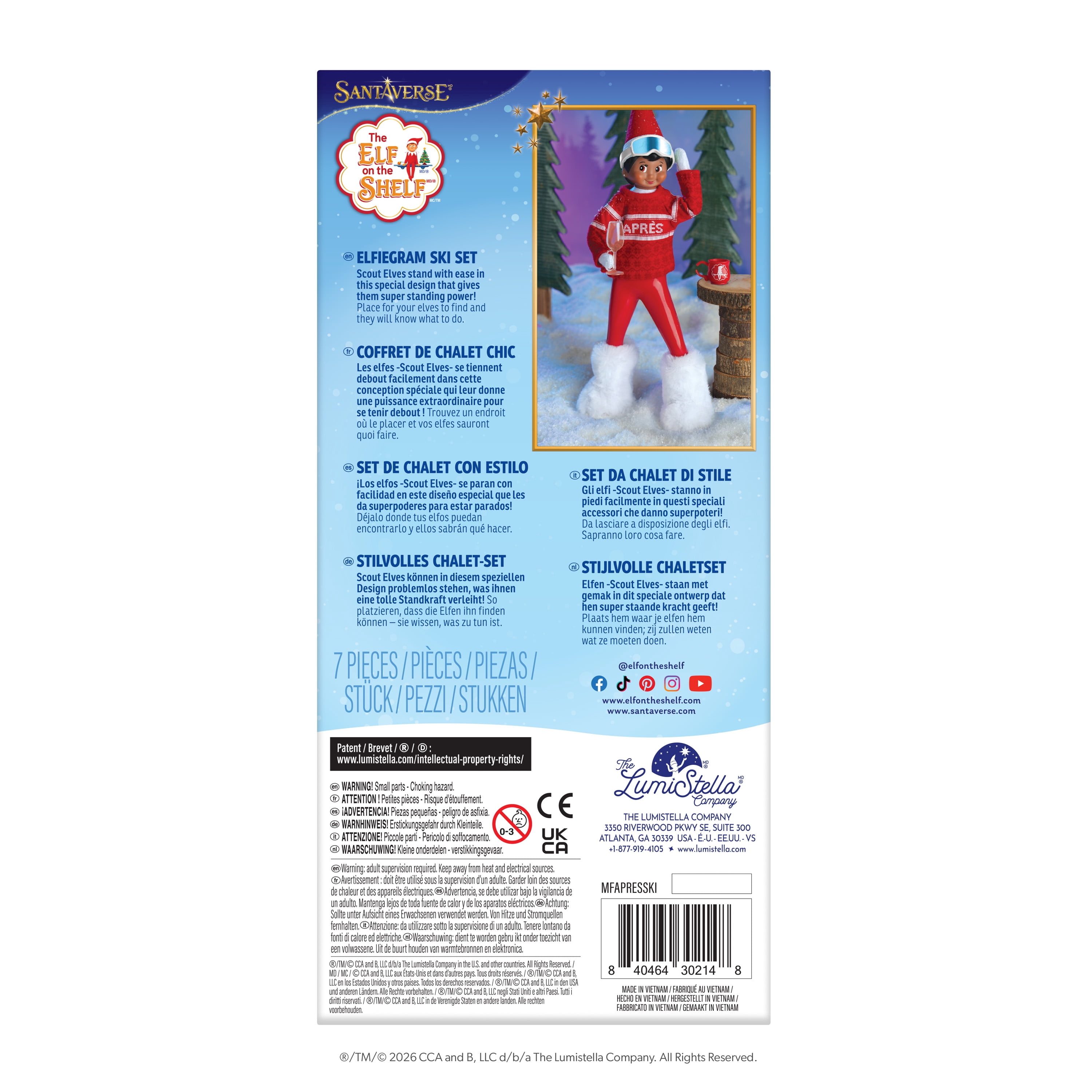 MagiFreez® ElfieGram Ski Set