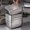 silver-01, variant on 6 count 304 Stainless Steel Containers with , Stacking Snack Containers for Office and