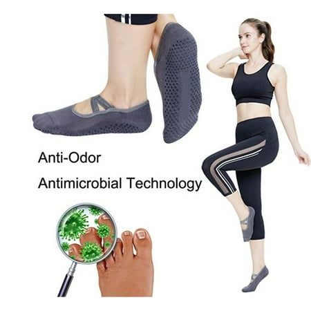 Ballet Barre Pilates Dance Fitness Socks , Yoga Socks Anti Skid Women Socks -1 Pack