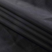 AK Trading Co Glam Black Sheer Kitchen Curtains, 10 x 20 ft