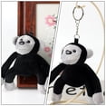 thumbnail image 3 of 2 llaveros de gorila para niñas, colgante de gorila kawaii, bolso, mochila, colgante de peluche, 3 of 8