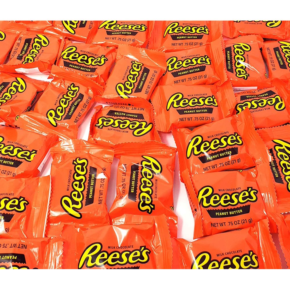 Reese's Milk Chocolate Peanut Butter Snack Size Cups, Individually