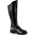thumbnail image 2 of Mens Black Gotham Superhero Costume Boots XL size 14, 2 of 2