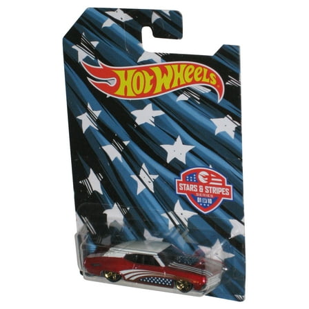 Hot Wheels Stars & Stripes (2015) Mattel Red '70 Ford Torino Toy Car 1/10