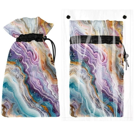 

Josid Marble Pattern Reusable Outdoor Faucet Insulation Covers Waterproof and Freeze-Resistant Spigot Protector Bags 2 Pack 11 x 6.9