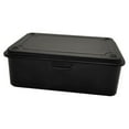 thumbnail image 4 of Contenedor de almacenamiento de caja de herramientas de estilo tronco Desktop de estilo vintage con soporte de tapa Caja de almacenamiento de metal, 4 of 8