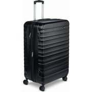 30" Hardside Large Checked Luggage, Hardshell Suitcase With Wheels, Expandable For Up to 15% More Space, With Scratch-Resistant Surface, Four Multi-directional Wheels, Black