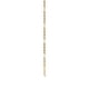 thumbnail image 3 of Cadena Collar Italiana Figaro Solida De Oro 10k 4.1 Mm, 55 Cm, 3 of 5