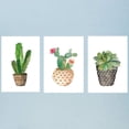thumbnail image 3 of 3 piezas pintura de cactus, 3 of 3