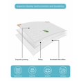 thumbnail image 5 of Quilts Twin Size Bedding Set, Spring Tulips Lightweight Quilted Comforter, Colorful Floral Spring Farmhouse Soft Reversible Bedspread Coverlet with Pillow Covers for All Season, 68" x 86", 5 of 7