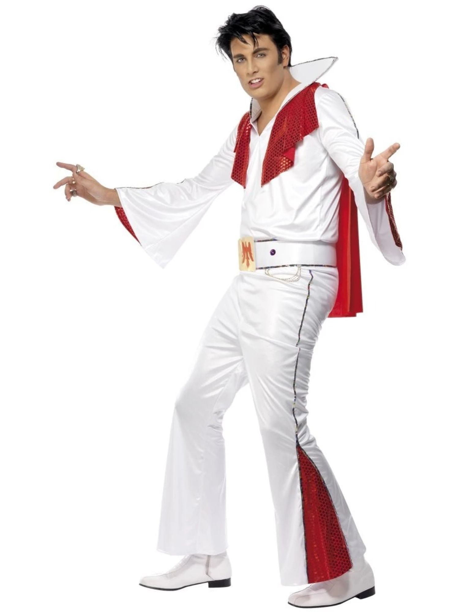 red and white fancy dress