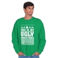 thumbnail image 5 of This is My Ugly Christmas Sweater Sweatshirt for Men or Women Brisco Brands L, 5 of 6
