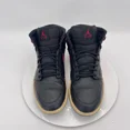 thumbnail image 3 of Ni - ke Ni - ke Air Jordan 1 Retro Mid Men Sz 11.5 554724-009 Black Team Red Training Shoes, 3 of 5