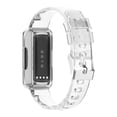 thumbnail image 5 of Transparent Silicone TPU Watch Band for Inspire 3 Slim Fitness Tracker Replacement Strap Adjustable Sport Accessory, 5 of 5