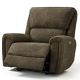 thumbnail image 1 of MCombo Recliner Chair, 400lbs Capacity, Swivel, Dark Grey, 1 of 10