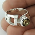 thumbnail image 2 of Smoky Quartz Genuine Womens Band Ring, Real 925 Sterling Silver, Statement Ring, Spiritual Gifts, Birthday Gifts For Mom, Anxiety Ring, Mothers Day Gifts, Cocktail Ring, Gifts For Women Size 7, 2 of 3