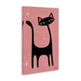 thumbnail image 4 of Stupell Industries Retro Black Cat Animals & Insects Painting Gallery Wrapped Canvas Art Print Wall Art, 20 x 30, 4 of 8