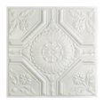 thumbnail image 3 of Great Lakes Tin Rochester Gloss White 2ft x 2ft Lay In Ceiling Tiles (5 Pack), 3 of 6