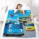 thumbnail image 5 of Tayo el Autobús Pequeño anti-pilling, suave, ligera, esponjosa y acogedora de lujo para hogar y cocina – Perfecta para niños y adultos, 100 x 150 cm, 5 of 6
