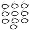 thumbnail image 2 of 10Pcs NTC Thermistor Temperature Sensor Probe Drop Shaped Tip Epoxy Resin Connector 2meter15K B3950, 2 of 5