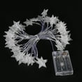 thumbnail image 6 of Hilitand Indoor/Outdoor 16.4FT LED Warm White Twinkle Star String Lights, 6 of 6