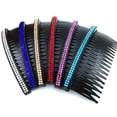 thumbnail image 1 of Shisuyan 5Pcs Hair Comb 20 Teeth Rhinestone Comb Pin Clip Bridal Hair Combs Accessory for Women Girls (Random Color), 1 of 8