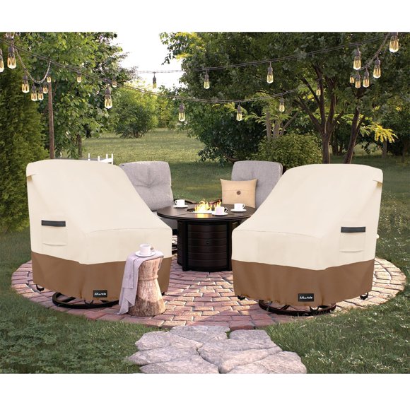 Funda para Silla de Exterior ANartcle Swivel Lounge 2 Unidades Impermeable