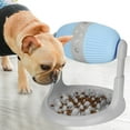 thumbnail image 4 of Bol pour Chien Lent, Mangeoire Réglable Multifonctions pour Animaux de Compagnie, pour Chat Puzzle Jouet pour Chien Bleu, 4 of 8