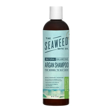 Balancing Argan Shampoo, Eucalyptus & Peppermint, 12 Fl Oz