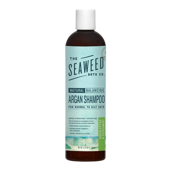Balancing Argan Shampoo, Eucalyptus & Peppermint, 12 Fl Oz