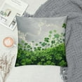 thumbnail image 2 of Leisuo St.Parikh's Day Pillowcase for Hair and Skin Cases Four Leaf Clover Soft Breathable Smooth Pillow Cases with Envelope Closure Gifts for Women Men White, 2 of 5