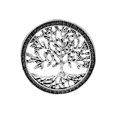 thumbnail image 1 of Broche Bijoux pour Femmes Hommes, Broche Classique en Acier Inoxydable Arbre de Vie pour Robe de Mariée Ou Fête, 1 Pce-Argent, 1 of 5