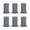 Grey, variant on 6Pcs Furniture Wall Hole Bushing Cable Grommet Cable Management Wire Organizers Rubber Pass Through Holes Cover