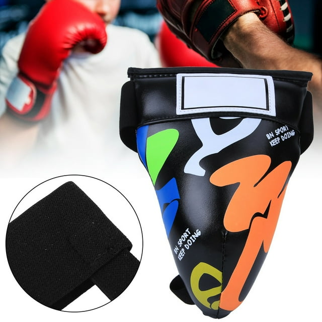 Children Boxing Jockstrap,BN FIGHT Graffiti Children Children Jockstrap Kid Sanda Groin Guard Leading Edge Technology
