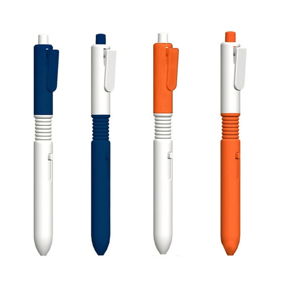 LanSuare 4 Pack Ballpoint Pens, Funny Water Squirt Fidget Toy, Stress Relief Writing Tools for Office Boredom, Classroom Prank, Summer Outdoor Play