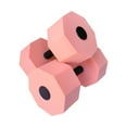 thumbnail image 2 of 2 mancuernas acuáticas de EVA versátiles para piscina, para natación Rosa, 2 of 9
