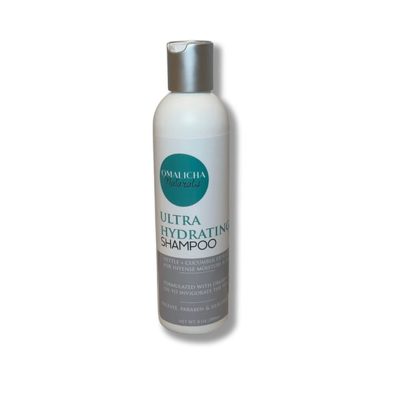 Ultra Hydrating Shampoo - for dry flaky scalp - tea tree oil (8 oz)