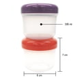 thumbnail image 3 of 2 Pack de Mini Herméticos EKCO Snack Go 236 ml Polipropileno, 3 of 4