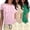 Sky Blue, variant on JFHHQ Women's Fashion Fitted Basic Tee Slim Fit Short Sleeve top for Casual Comfort 3PCS SSky Blue