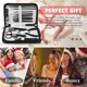 thumbnail image 5 of Manicure Set - Professional Nail Clippers Kit - Pedicure Care Tools With Zipped Bag - 18 In 1 Grooming Tools Kit (black), 5 of 5