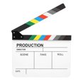 thumbnail image 3 of Director Scene Clapperboard, Acrylic Film Movie Clapboard Movie Film Clap Board  For Role Playing For Video Manufacture For Camera Photography For Movie Film, 3 of 8