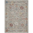 thumbnail image 2 of Nourison Parisa Bordered Traditional Grey 8'6" x 11'6" Area Rug, 2 of 9