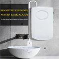 thumbnail image 4 of Sensor De Alarma De Agua, Detector De Fugas De Agua, 130Db, Desbordamiento De Sonido, Alerta De Fugas De Inundación, Monitor Remoto De Fugas Para Fregadero, Sótano Scienceny HA020301-00, 4 of 7