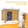 thumbnail image 5 of 45" Winter Warm Dog House For Outdoor Indoor, 5 of 5